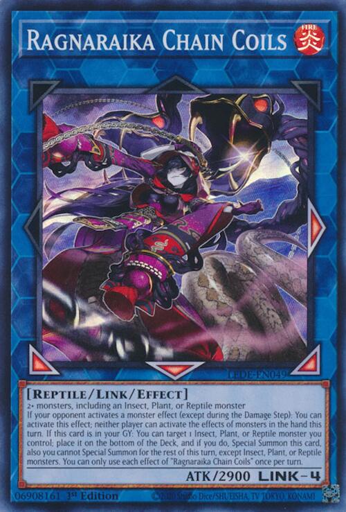 Ragnaraika Chain Coils [LEDE-EN049] Super Rare | Card Merchant Takapuna