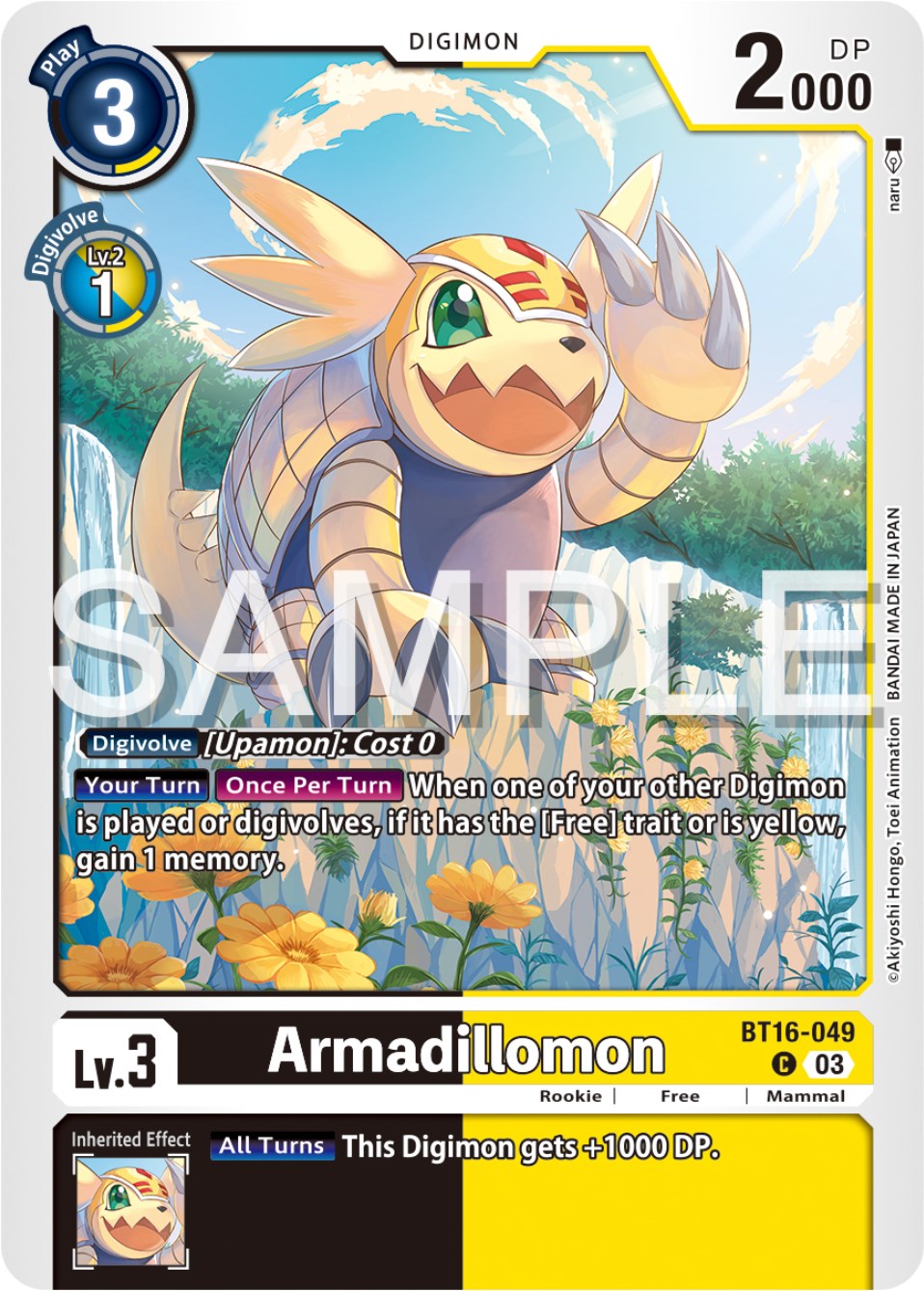 Armadillomon [BT16-049] [Beginning Observer] | Card Merchant Takapuna