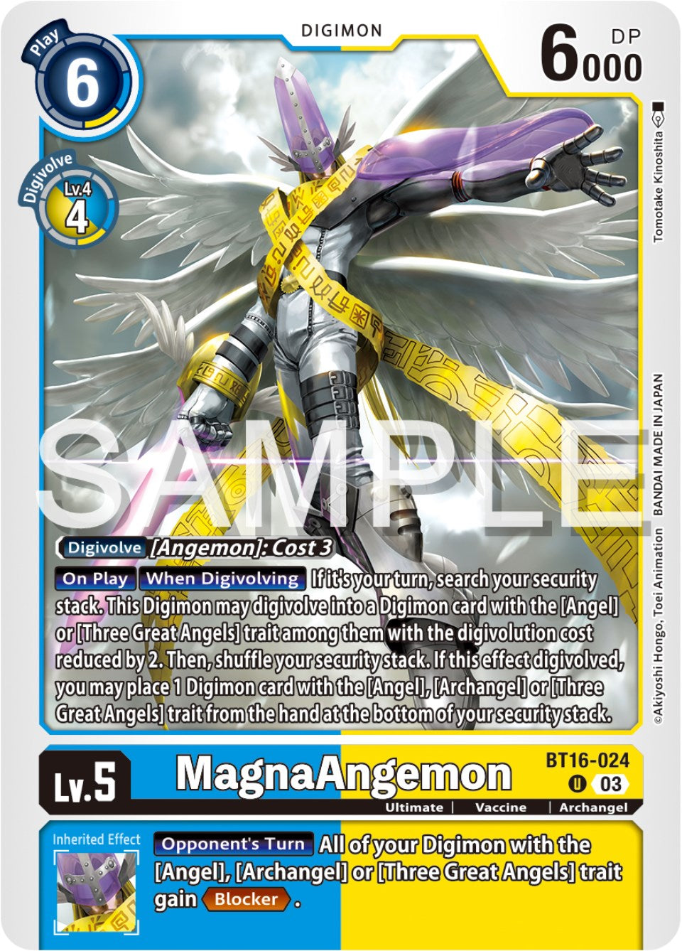 MagnaAngemon [BT16-024] [Beginning Observer] | Card Merchant Takapuna