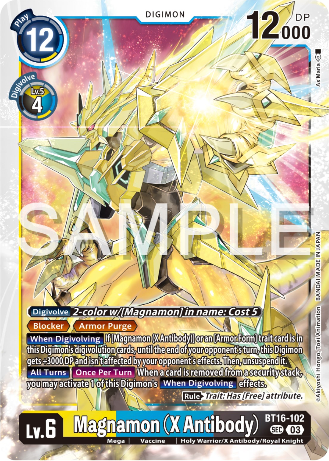 Magnamon (X Antibody) [BT16-102] [Beginning Observer] | Card Merchant Takapuna