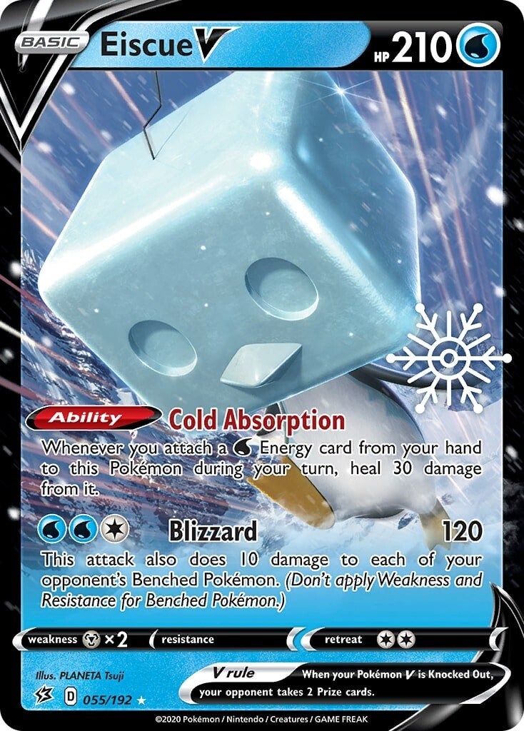 Eiscue V (055/192) (Holiday Calendar) [Sword & Shield: Rebel Clash] | Card Merchant Takapuna