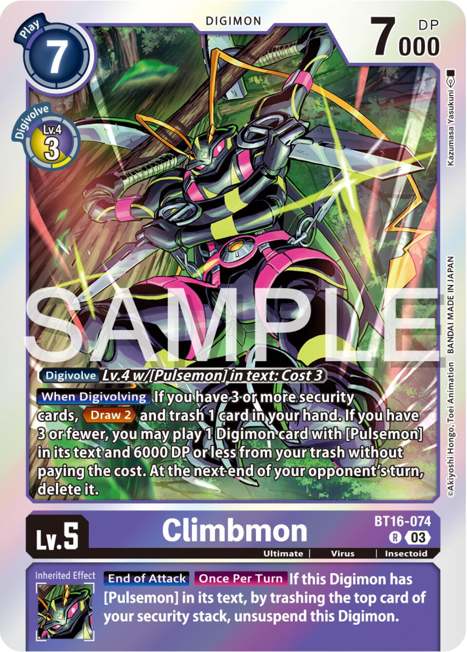 Climbmon [BT16-074] [Beginning Observer] | Card Merchant Takapuna