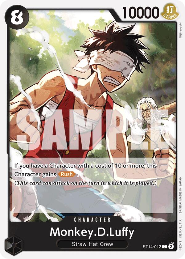 Monkey.D.Luffy (012) [Starter Deck: 3D2Y] | Card Merchant Takapuna