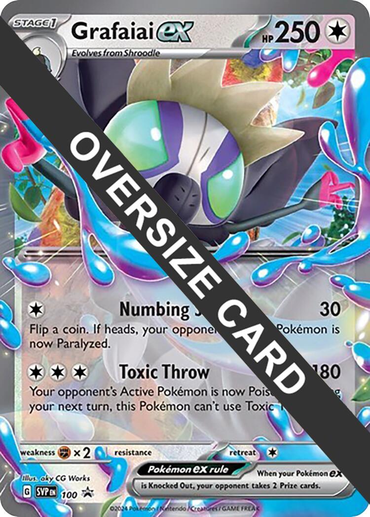 Grafaiai ex (100) (Jumbo Card) [Scarlet & Violet: Black Star Promos] | Card Merchant Takapuna