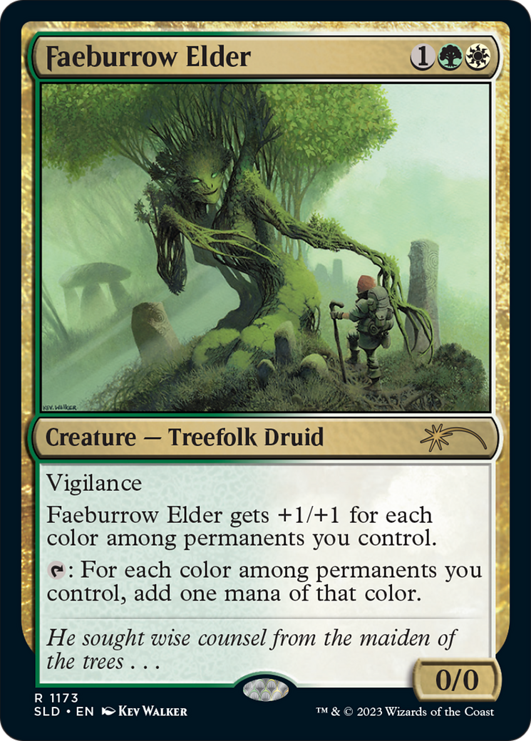 Faeburrow Elder [Secret Lair Drop Series] | Card Merchant Takapuna