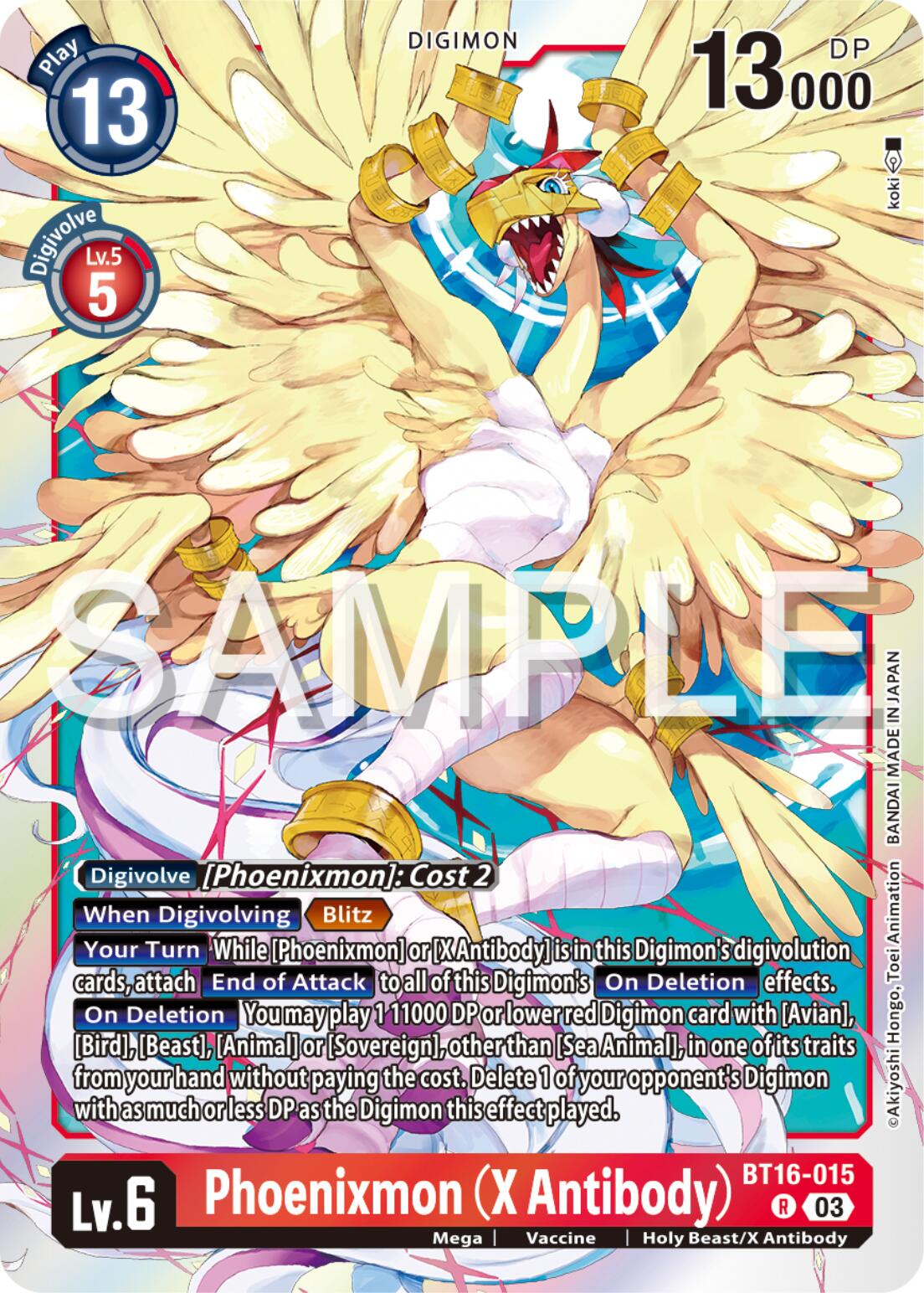 Phoenixmon (X Antibody) [BT16-015] [Beginning Observer] | Card Merchant Takapuna