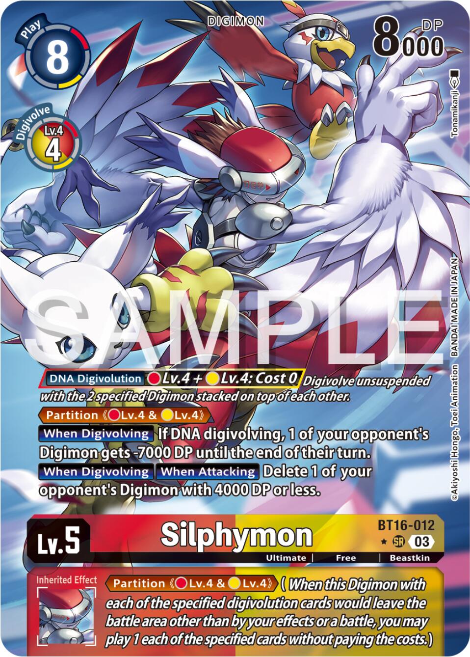 Silphymon [BT16-012] (Alternate Art) [Beginning Observer] | Card Merchant Takapuna