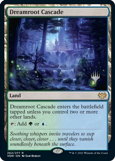 Dreamroot Cascade (Promo Pack) [Innistrad: Crimson Vow Promos] | Card Merchant Takapuna