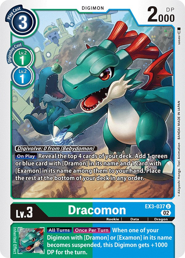 Dracomon [EX3-037] [Draconic Roar] | Card Merchant Takapuna