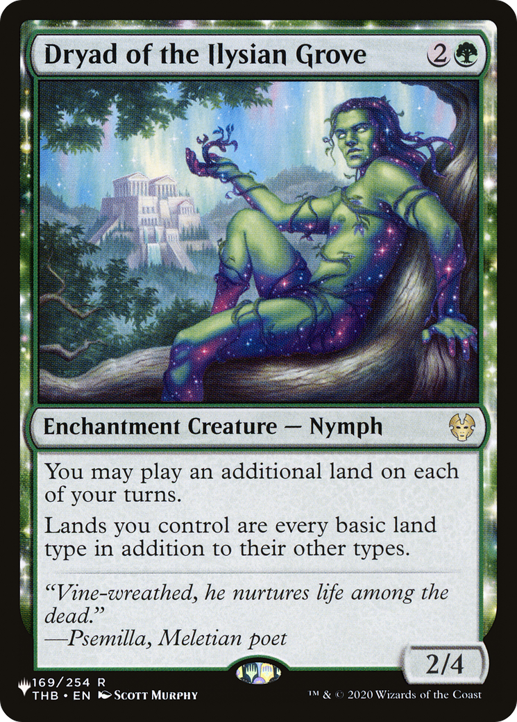 Dryad of the Ilysian Grove [The List] | Card Merchant Takapuna