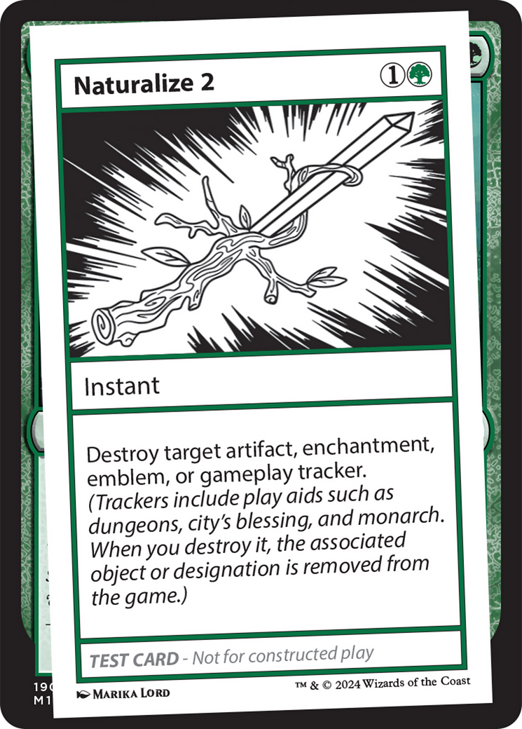 Naturalize 2 [Mystery Booster 2 Playtest Cards] | Card Merchant Takapuna