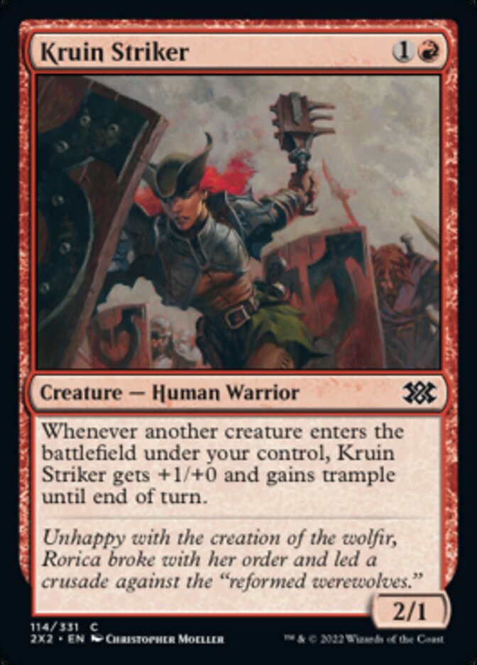 Kruin Striker [Double Masters 2022] | Card Merchant Takapuna