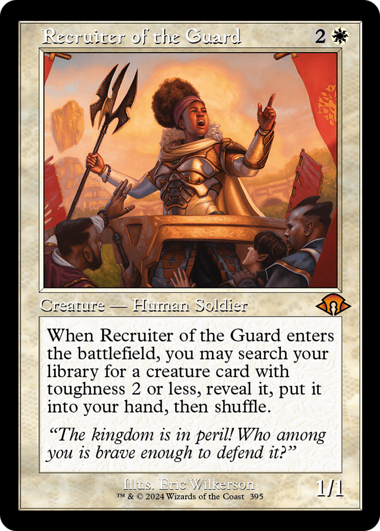 Recruiter of the Guard (Retro) [Modern Horizons 3] | Card Merchant Takapuna