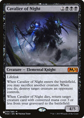 Cavalier of Night [The List] | Card Merchant Takapuna