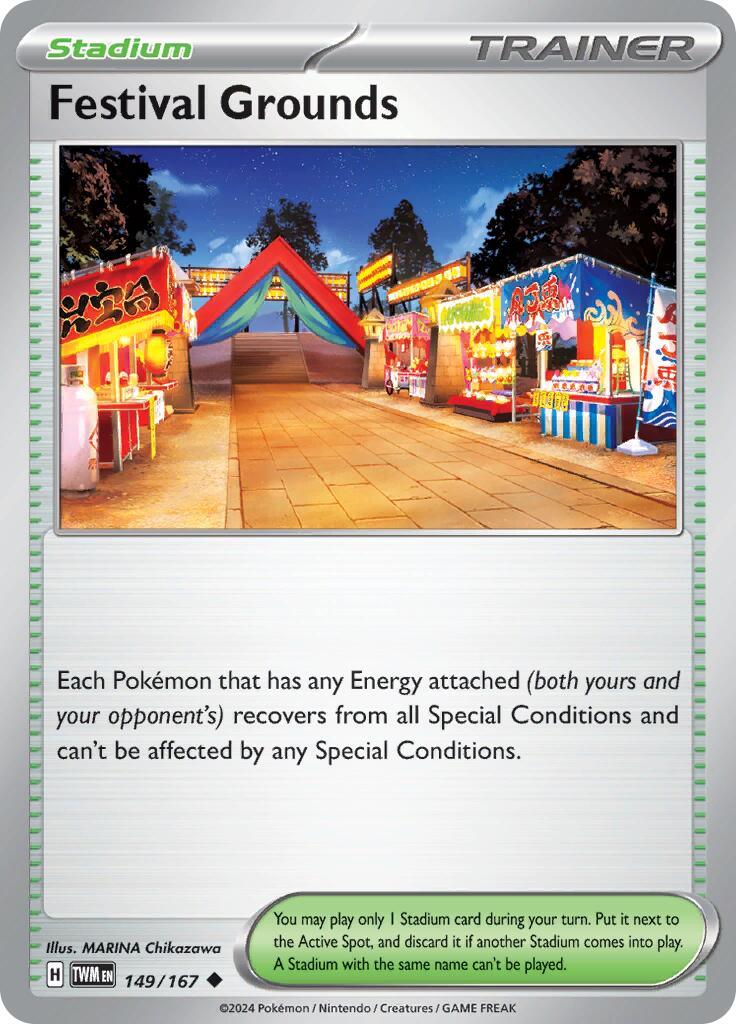 Festival Grounds (149/167) [Scarlet & Violet: Twilight Masquerade] | Card Merchant Takapuna