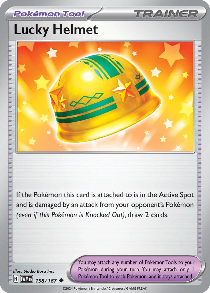 Lucky Helmet (158/167) [Scarlet & Violet: Twilight Masquerade] | Card Merchant Takapuna