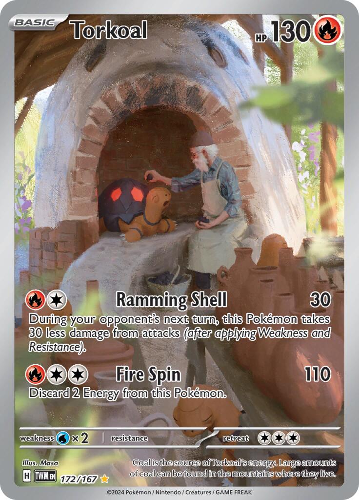 Torkoal (172/167) [Scarlet & Violet: Twilight Masquerade] | Card Merchant Takapuna