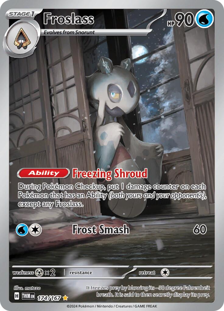 Froslass (174/167) [Scarlet & Violet: Twilight Masquerade] | Card Merchant Takapuna