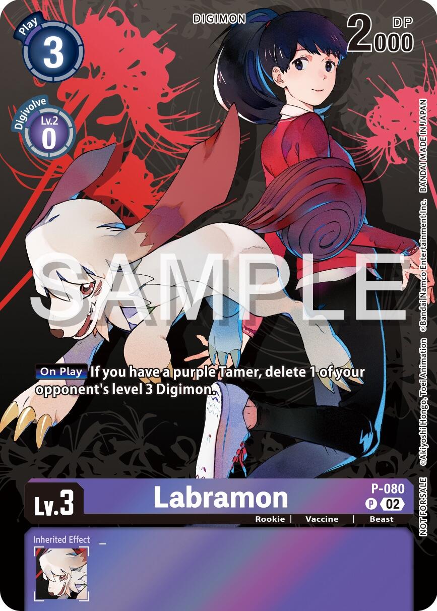 Labramon [P-080] (Official Tournament Pack Vol.13) [Promotional Cards] | Card Merchant Takapuna