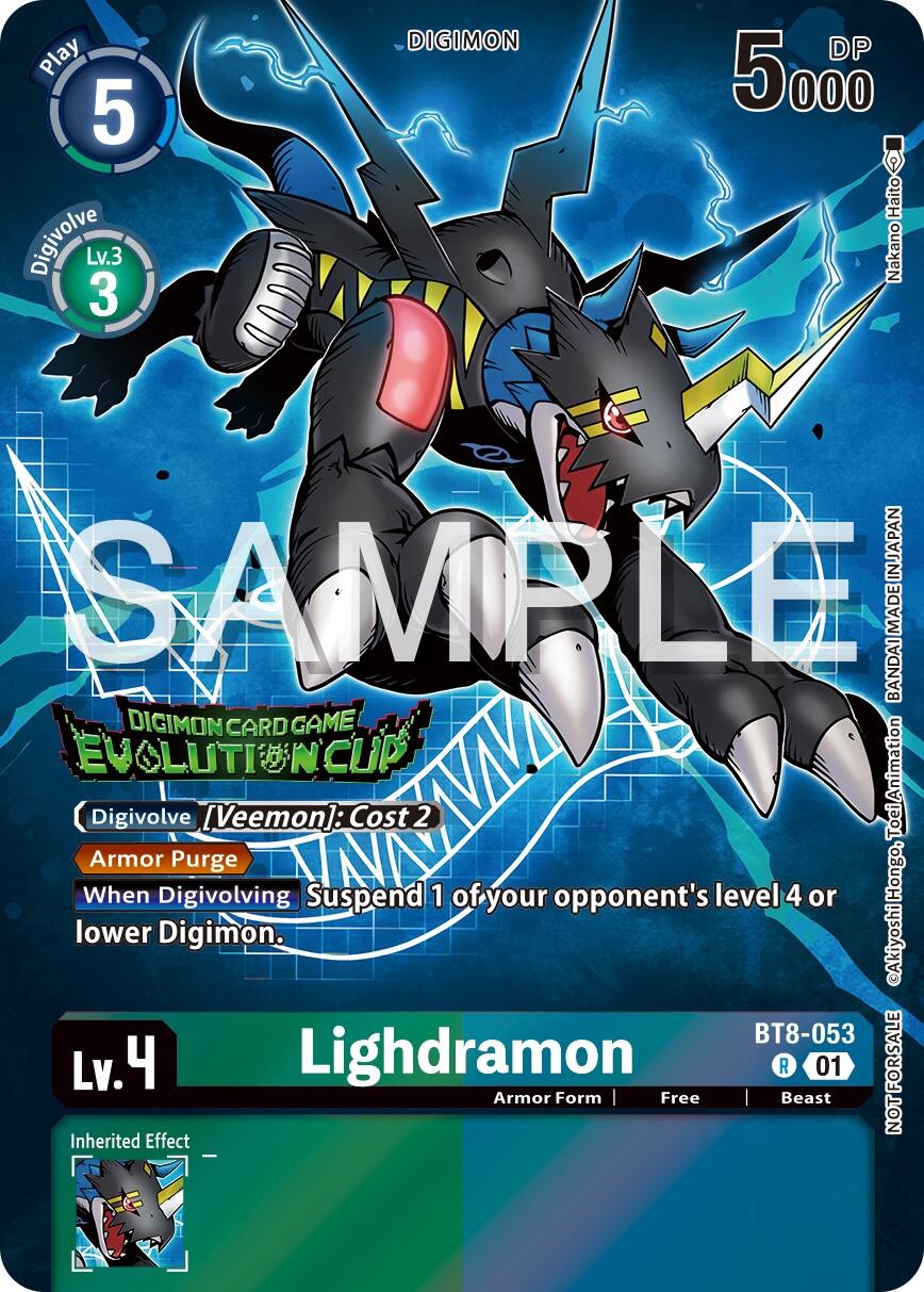 Lighdramon [BT8-053] (2024 Evolution Cup) [New Awakening Promos] | Card Merchant Takapuna