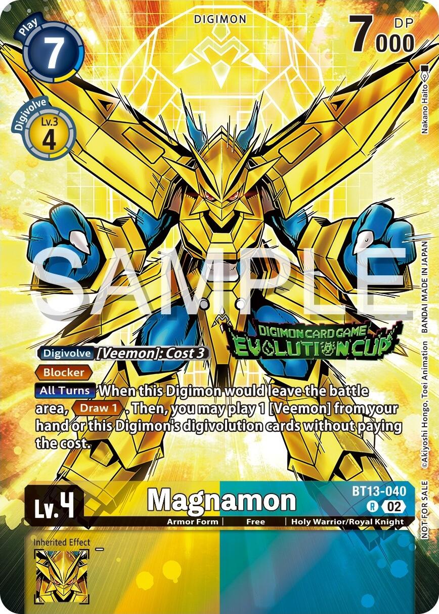 Magnamon [BT13-040] (2024 Evolution Cup) [Versus Royal Knights Booster Promos] | Card Merchant Takapuna