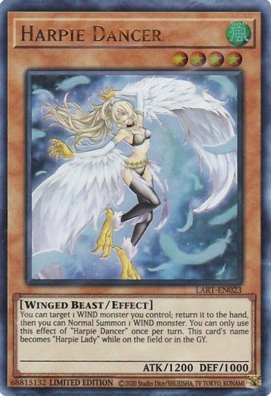 Harpie Dancer [LART-EN023] Ultra Rare | Card Merchant Takapuna