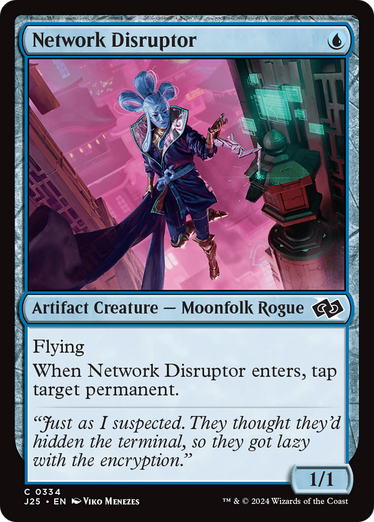 Network Disruptor [Foundations Jumpstart] | Card Merchant Takapuna