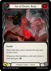 Art of Desire: Body (Red) [MST106] (Part the Mistveil)  Rainbow Foil | Card Merchant Takapuna