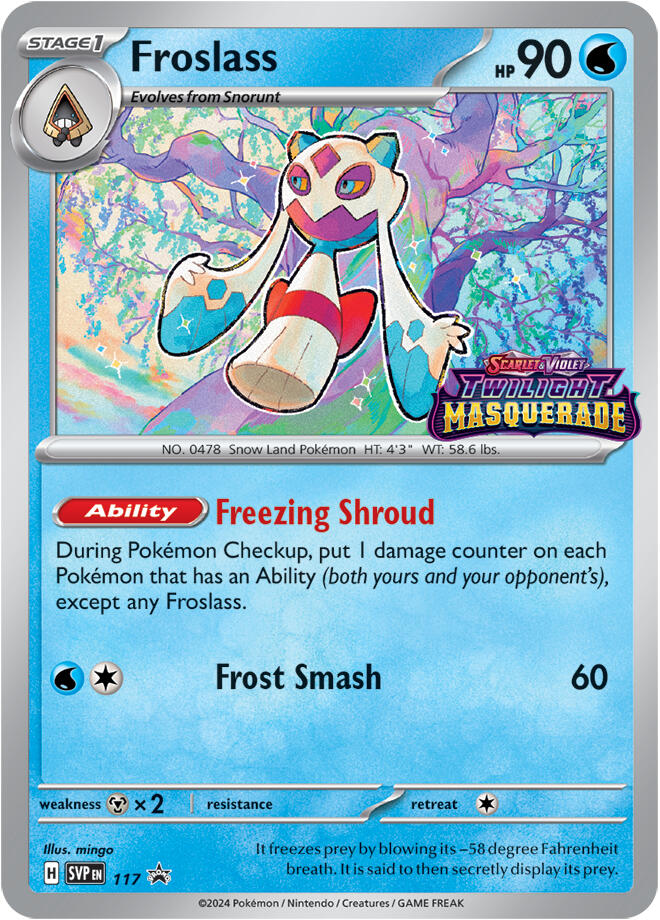 Froslass (117) [Scarlet & Violet: Black Star Promos] | Card Merchant Takapuna