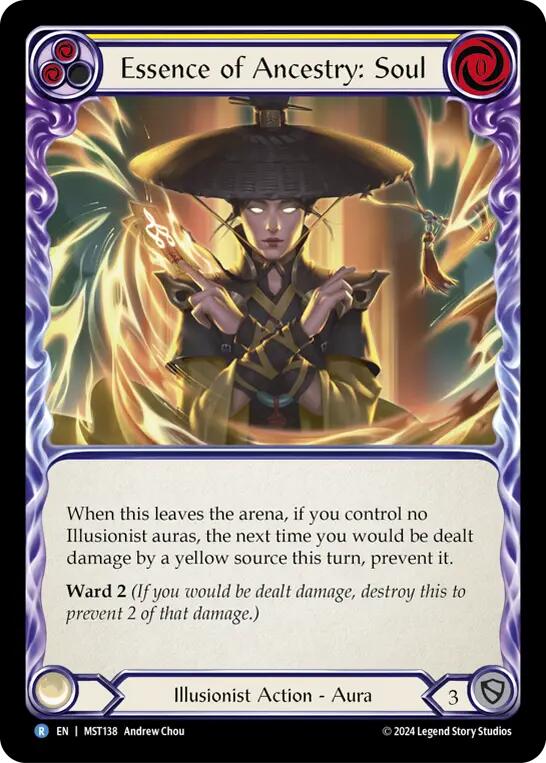 Essence of Ancestry: Soul [MST138] (Part the Mistveil) | Card Merchant Takapuna