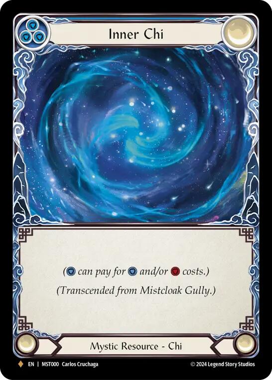 Mistcloak Gully // Inner Chi [MST000] (Part the Mistveil)  Cold Foil | Card Merchant Takapuna