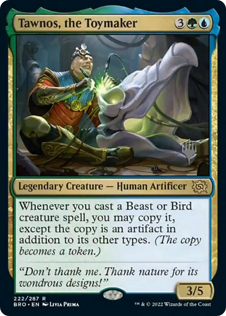 Tawnos, the Toymaker (Promo Pack) [The Brothers' War Promos] | Card Merchant Takapuna