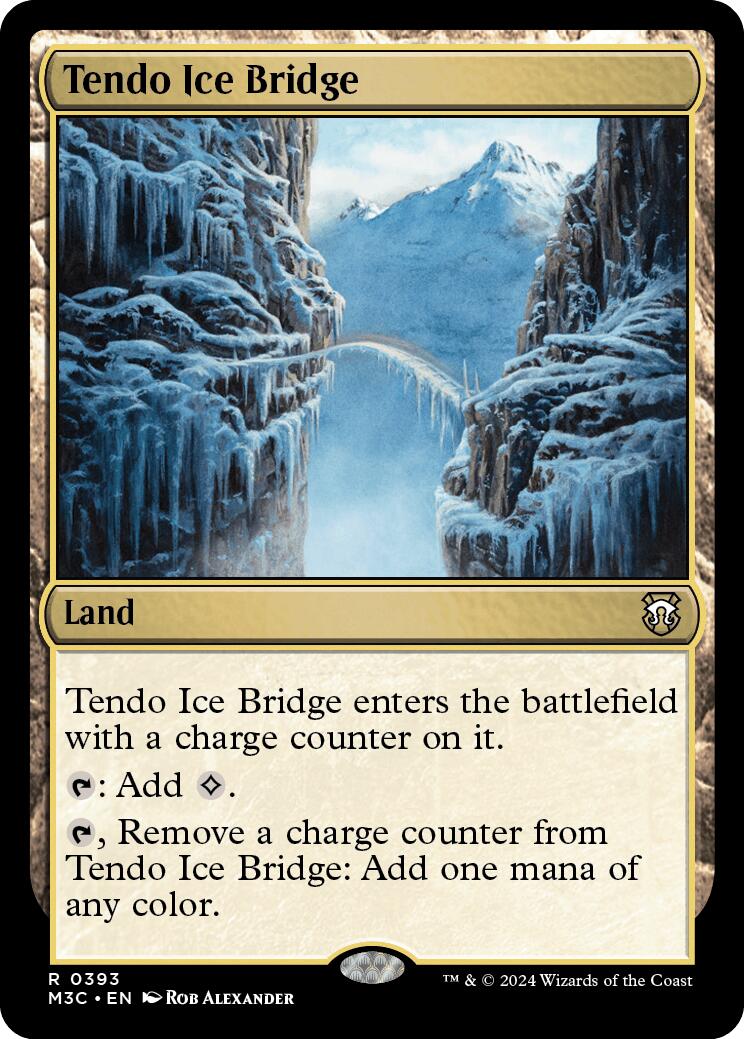 Tendo Ice Bridge [Modern Horizons 3 Commander] | Card Merchant Takapuna