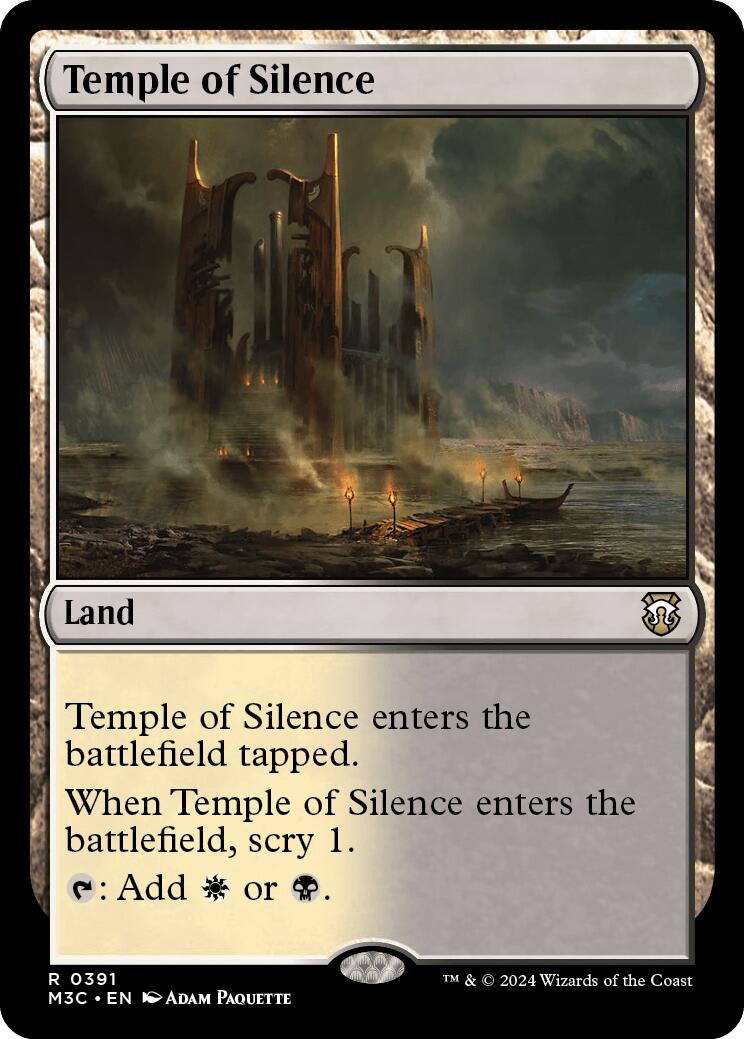 Temple of Silence [Modern Horizons 3 Commander] | Card Merchant Takapuna