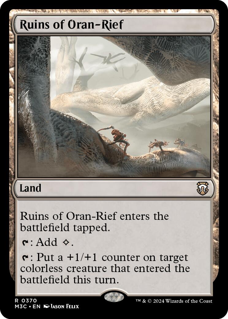 Ruins of Oran-Rief [Modern Horizons 3 Commander] | Card Merchant Takapuna