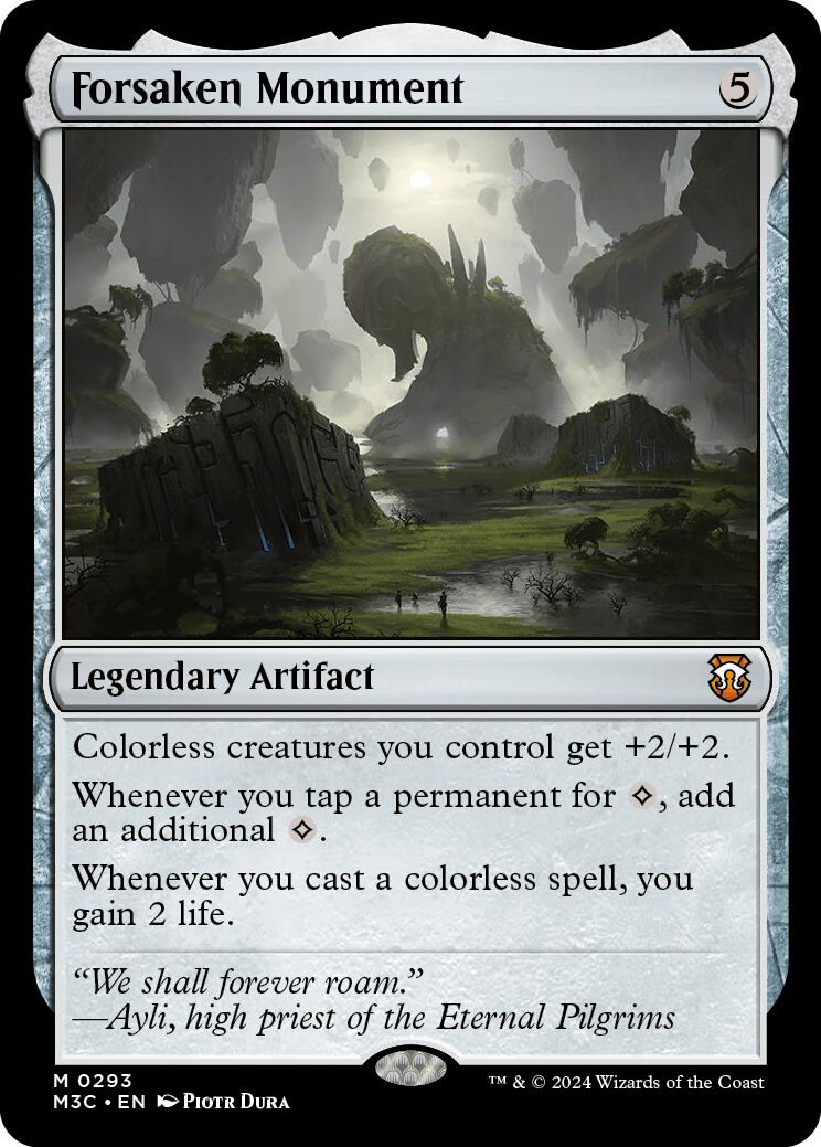 Forsaken Monument [Modern Horizons 3 Commander] | Card Merchant Takapuna