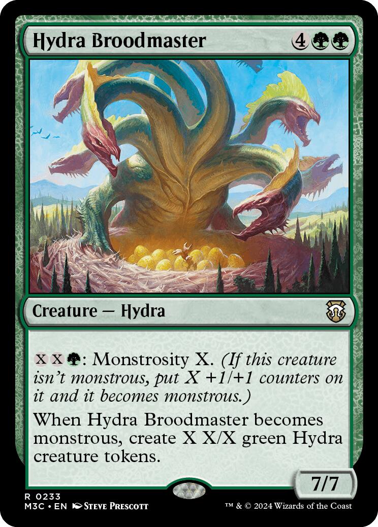 Hydra Broodmaster [Modern Horizons 3 Commander] | Card Merchant Takapuna