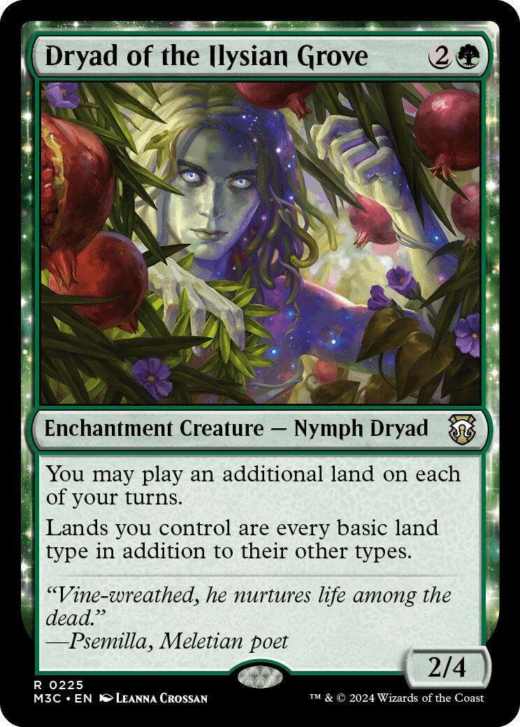 Dryad of the Ilysian Grove [Modern Horizons 3 Commander] | Card Merchant Takapuna