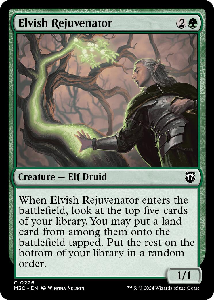 Elvish Rejuvenator [Modern Horizons 3 Commander] | Card Merchant Takapuna