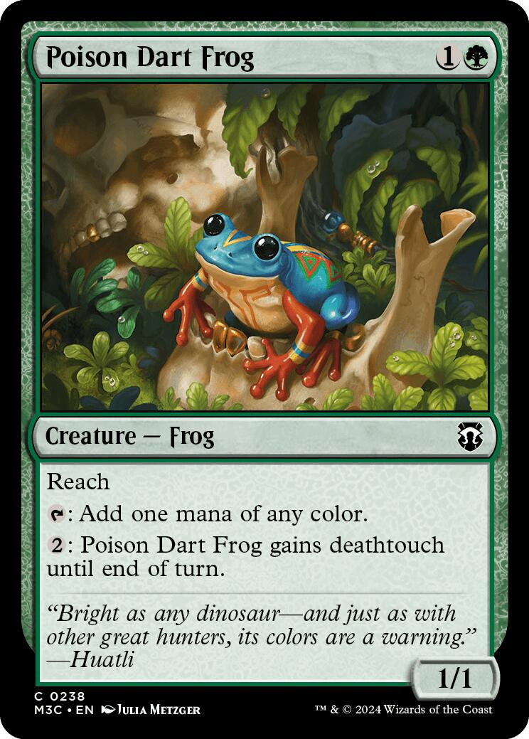 Poison Dart Frog [Modern Horizons 3 Commander] | Card Merchant Takapuna