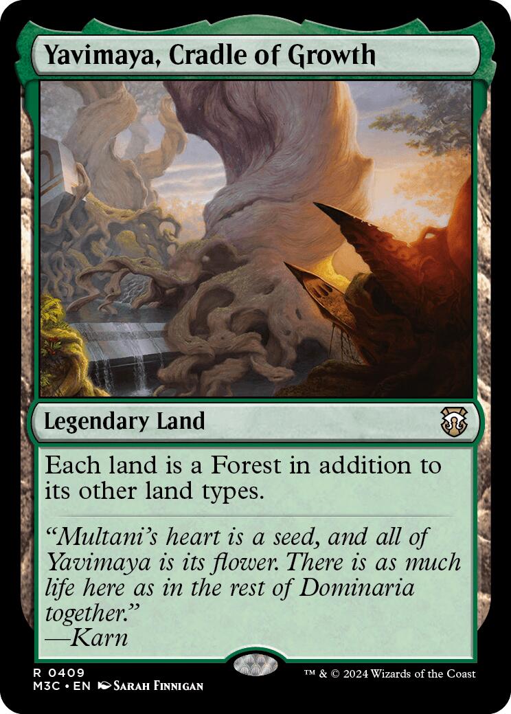 Yavimaya, Cradle of Growth [Modern Horizons 3 Commander] | Card Merchant Takapuna