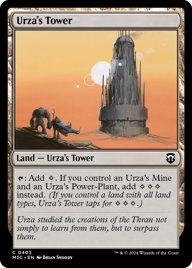 Urza's Tower [Modern Horizons 3 Commander] | Card Merchant Takapuna