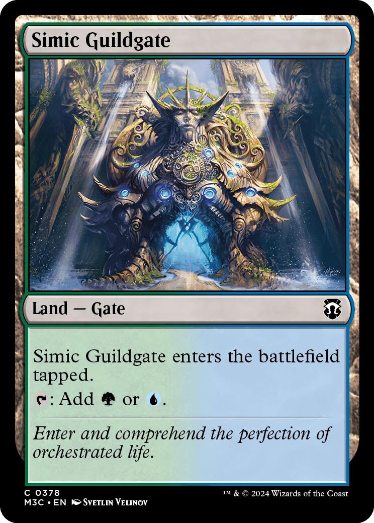 Simic Guildgate [Modern Horizons 3 Commander] | Card Merchant Takapuna