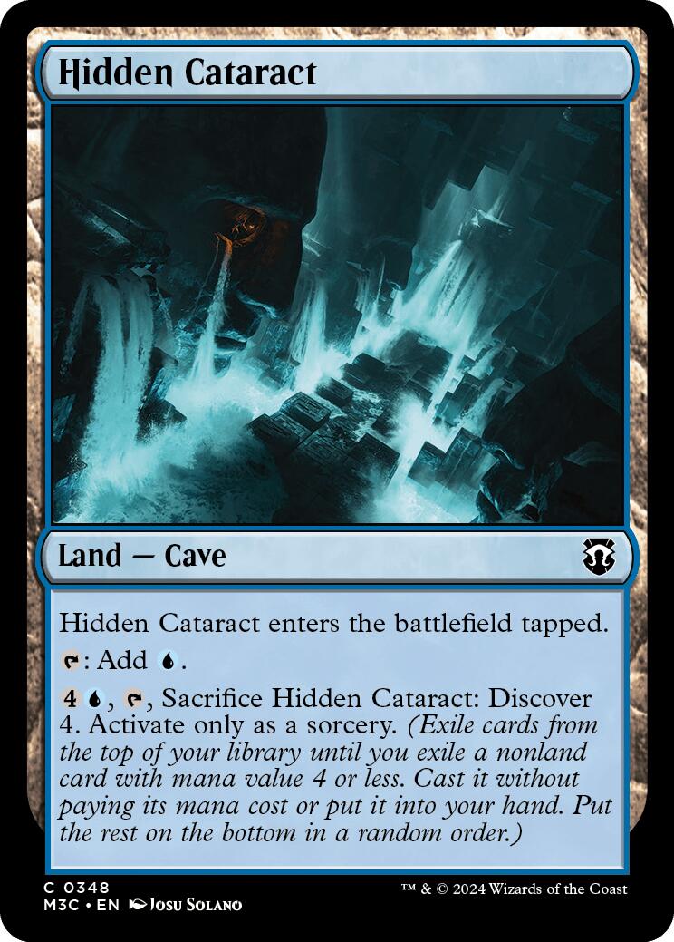 Hidden Cataract [Modern Horizons 3 Commander] | Card Merchant Takapuna