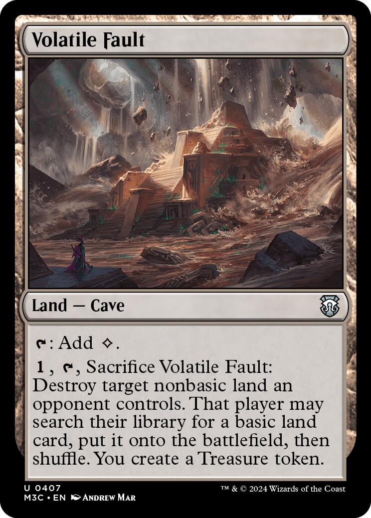 Volatile Fault [Modern Horizons 3 Commander] | Card Merchant Takapuna