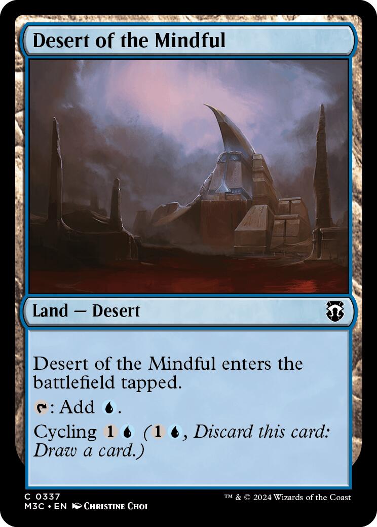 Desert of the Mindful [Modern Horizons 3 Commander] | Card Merchant Takapuna