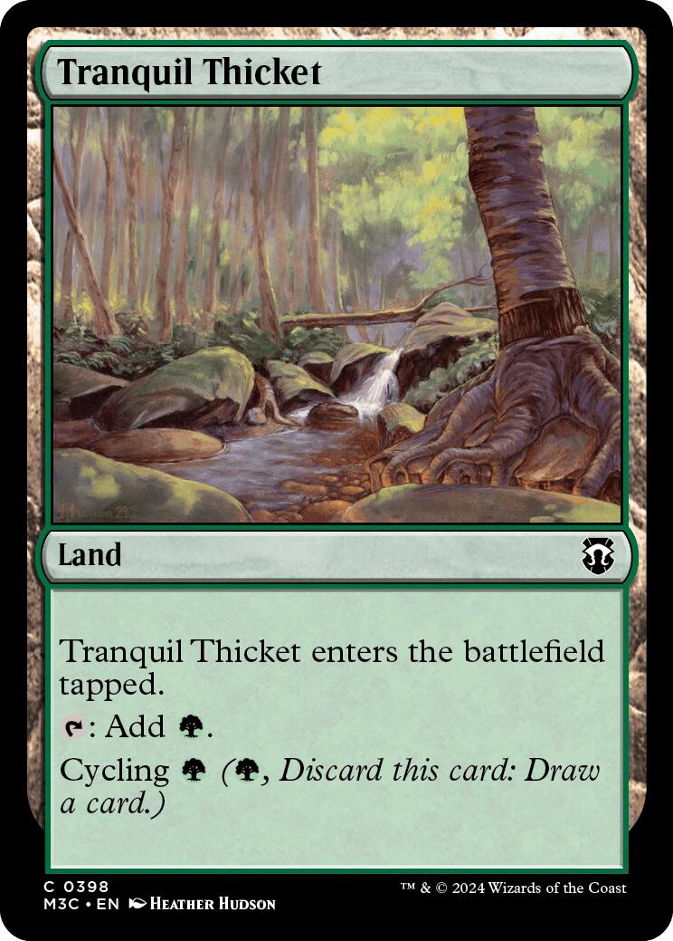 Tranquil Thicket [Modern Horizons 3 Commander] | Card Merchant Takapuna