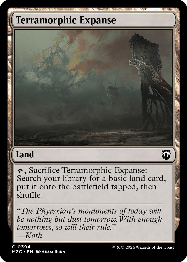 Terramorphic Expanse [Modern Horizons 3 Commander] | Card Merchant Takapuna