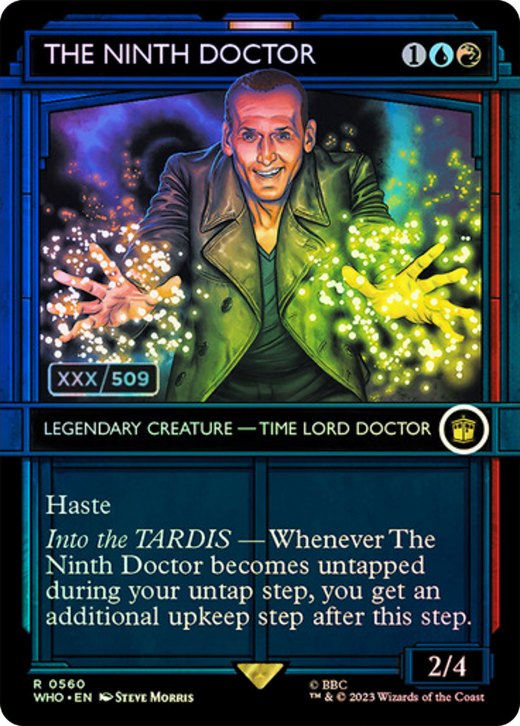 The Ninth Doctor (Serial Numbered) [Doctor Who] | Card Merchant Takapuna