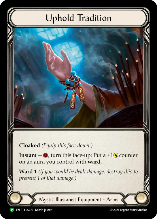 Uphold Tradition [LGS272] (Promo)  Rainbow Foil | Card Merchant Takapuna